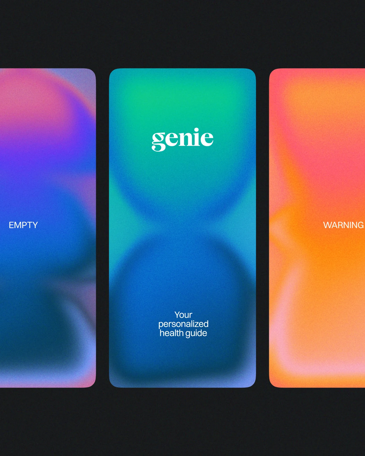 Genie lamp shapes
