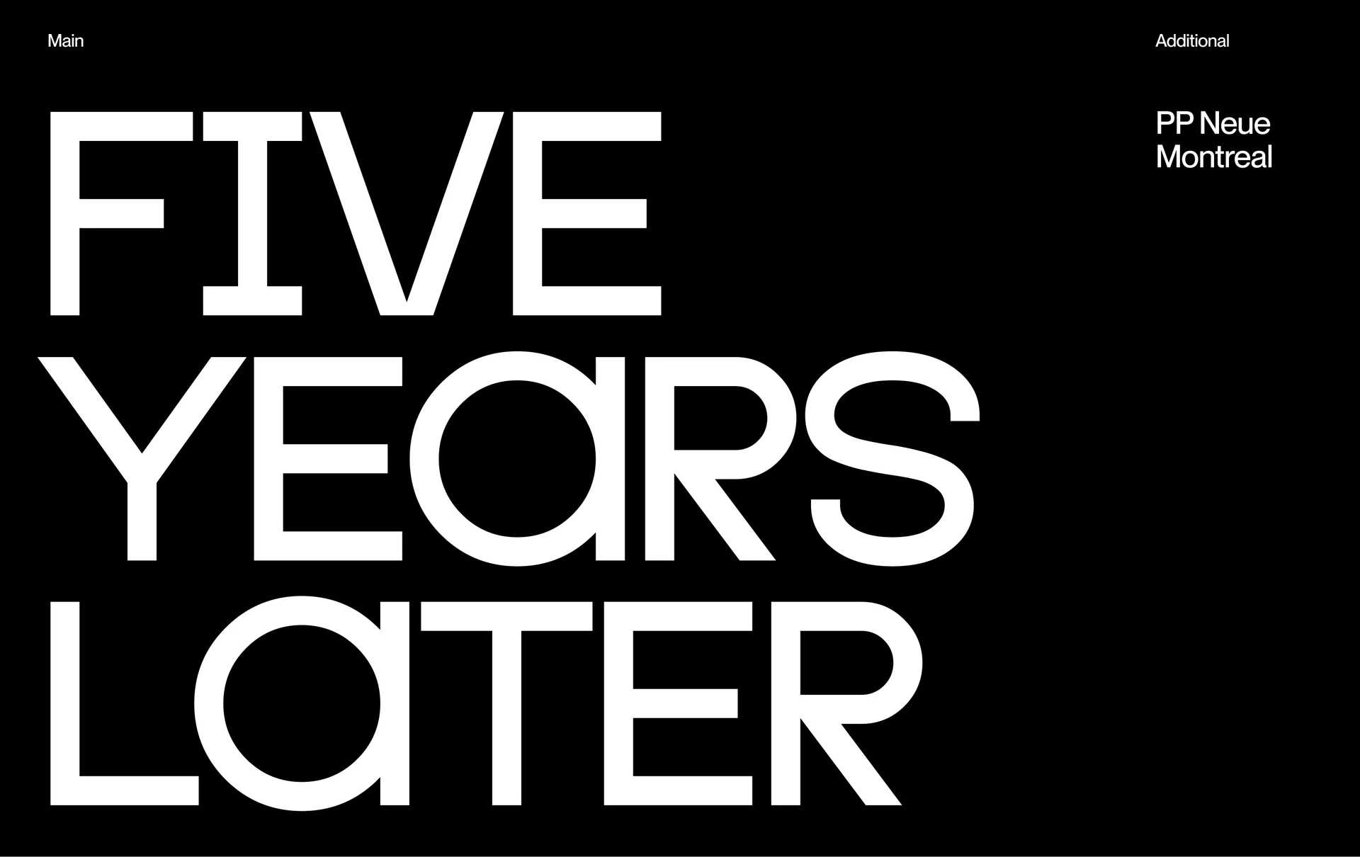 Prostir typography
